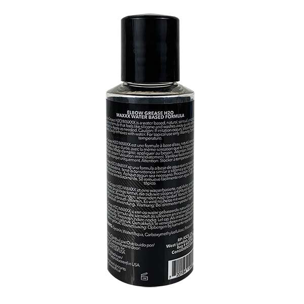 Elbow Grease H2O Maxxx Water Based Gel - 2.4 oz