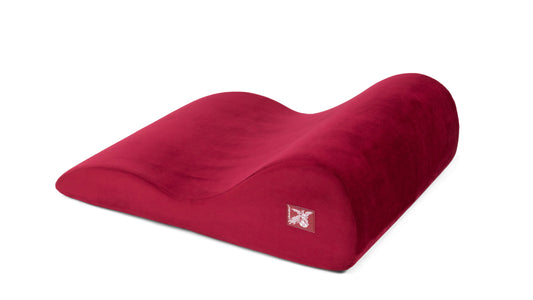 Liberator Hipster Sex Pillow - Merlot Microvelvet