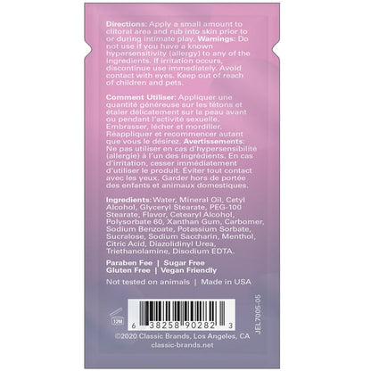 Jelique JOY BUZZER Clitoral Arousal Balm - Watermelon - 0.13 oz / 4 mL