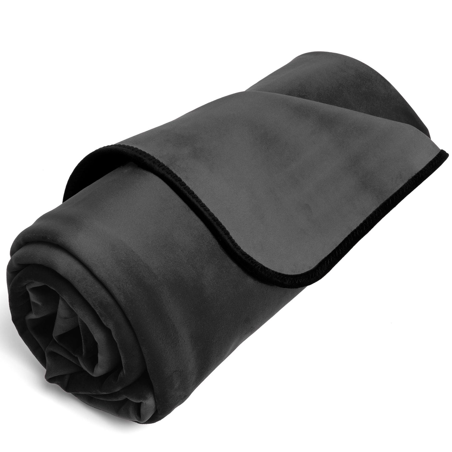 Liberator Fascinator Throw Black  - Travel Size