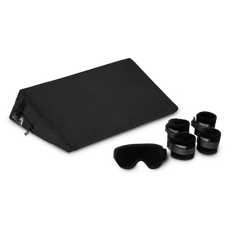 Liberator Black Label Wedge W/Cuffs - Black