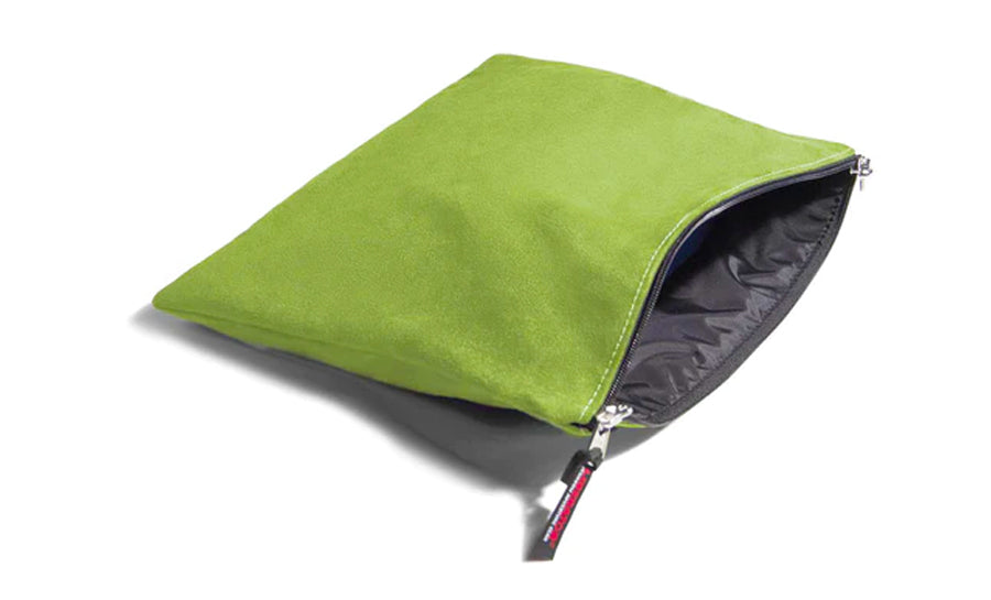 Liberator Zappa Toy Bag - Lime Microsuede