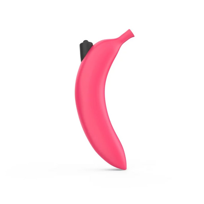 Love to Love Oh Oui Banana Vibrator - Danger Pink