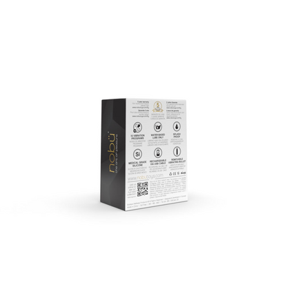 NOBÜ Onyx Rechargeable Cockring - BLACK