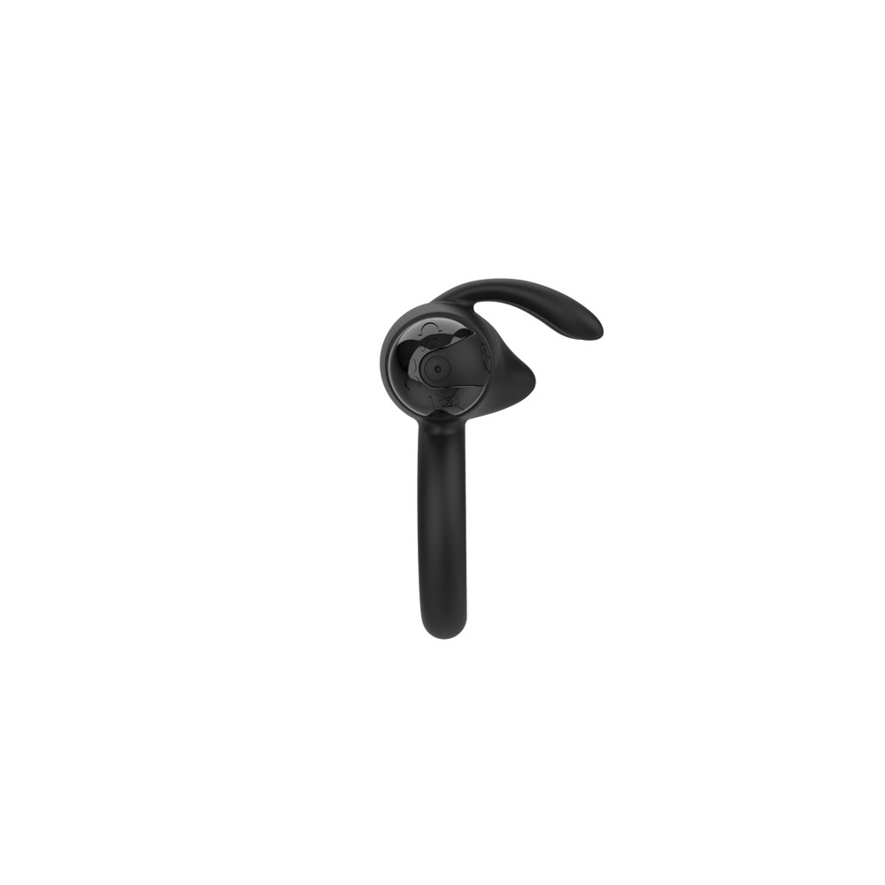 NOBÜ Onyx Rechargeable Cockring - BLACK