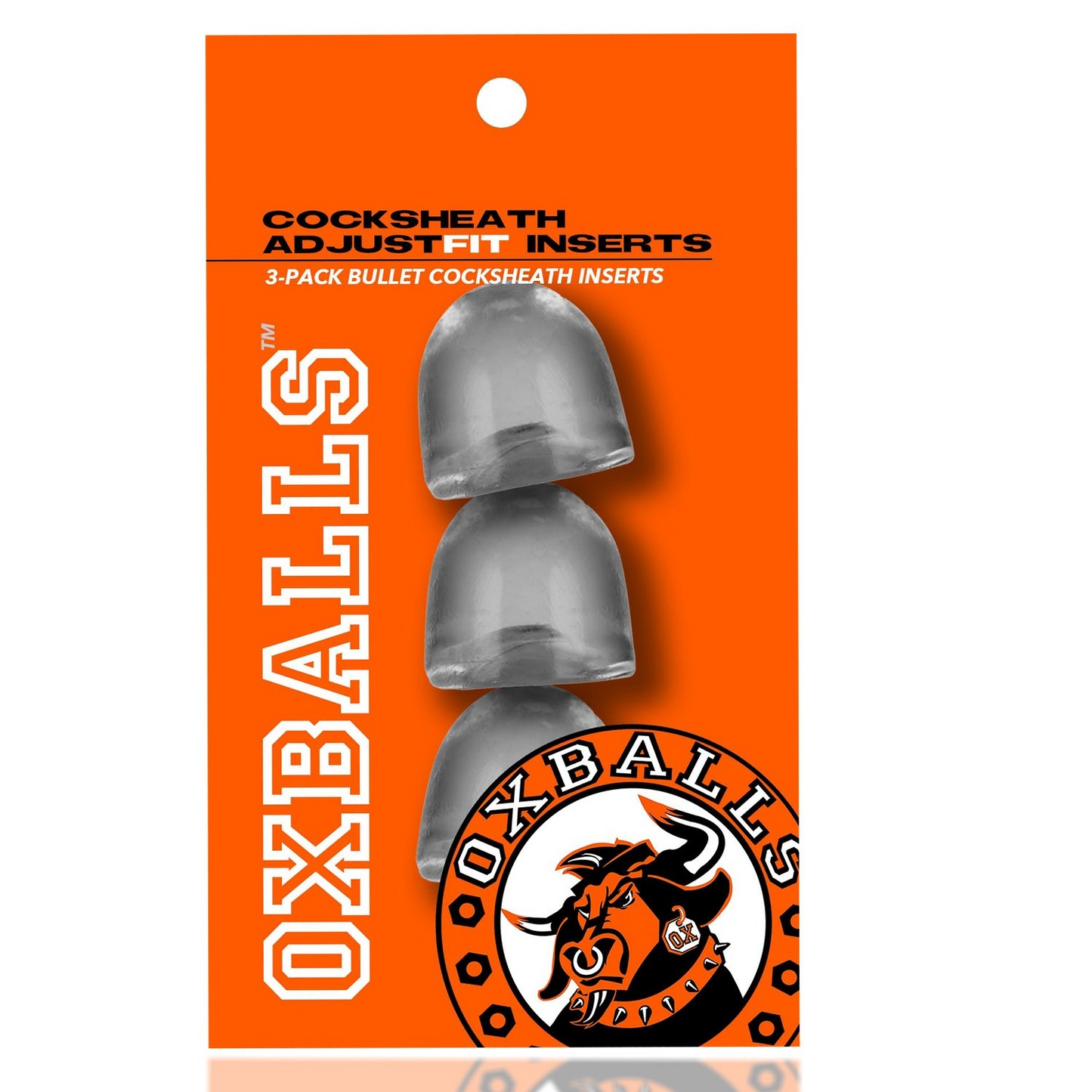Oxballs Cocksheath AdjustFit Inserts 3 Pack - Clear