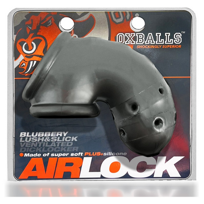 Oxballs Airlock Chastity Cage - STEEL