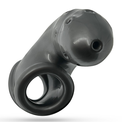 Oxballs Airlock Chastity Cage - STEEL