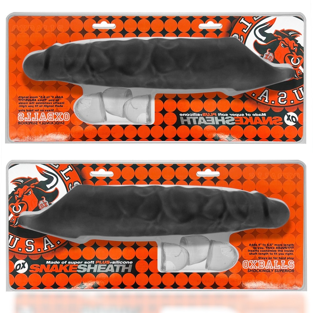 Oxballs Snake 11" Cocksheath - BLACK ICE