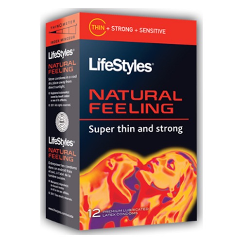 Lifestyles Natural Feeling Condom 12 Pack