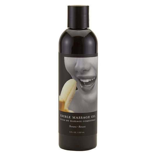 Earthly Body Edible Massage Oil Banana 8 oz