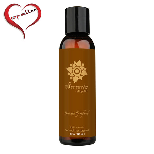 Sliquid Serenity Massage Oil 4.2 oz