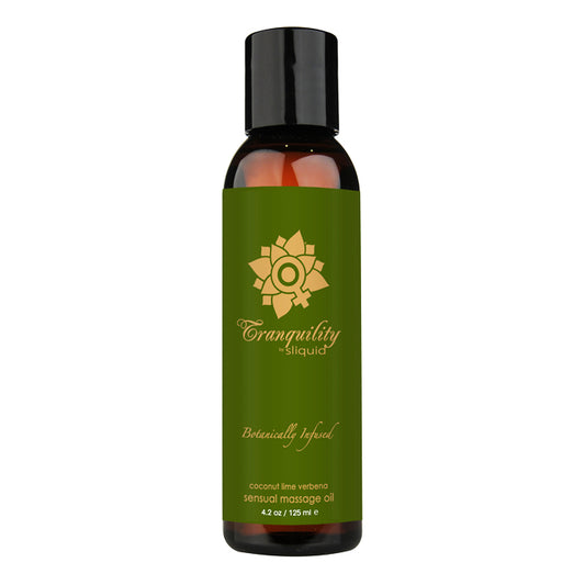 Sliquid Tranquility Massage Oil 4.2 oz