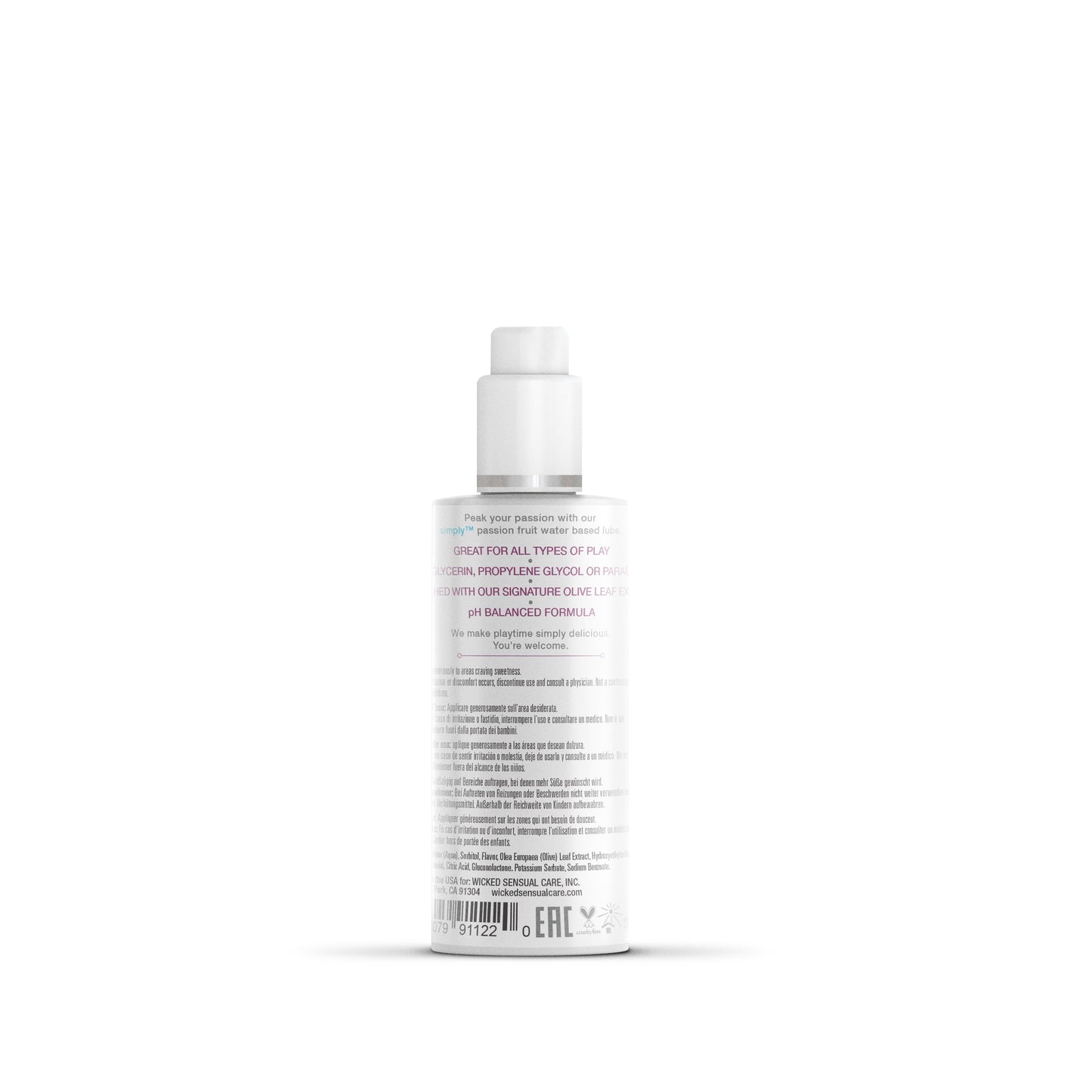 Wicked Simply Aqua Passion Fruit 2.3 oz