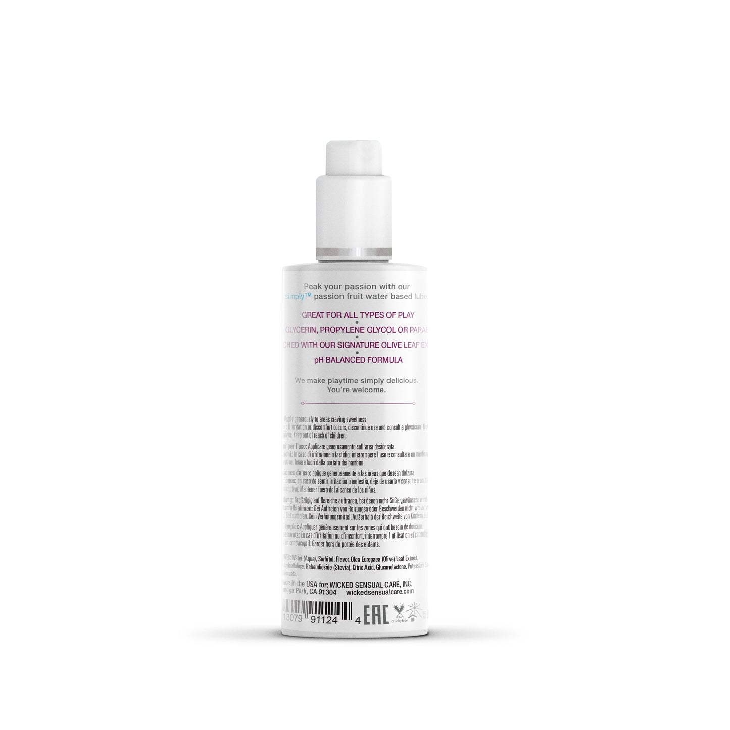 Wicked Simply Aqua Passion Fruit 4 oz