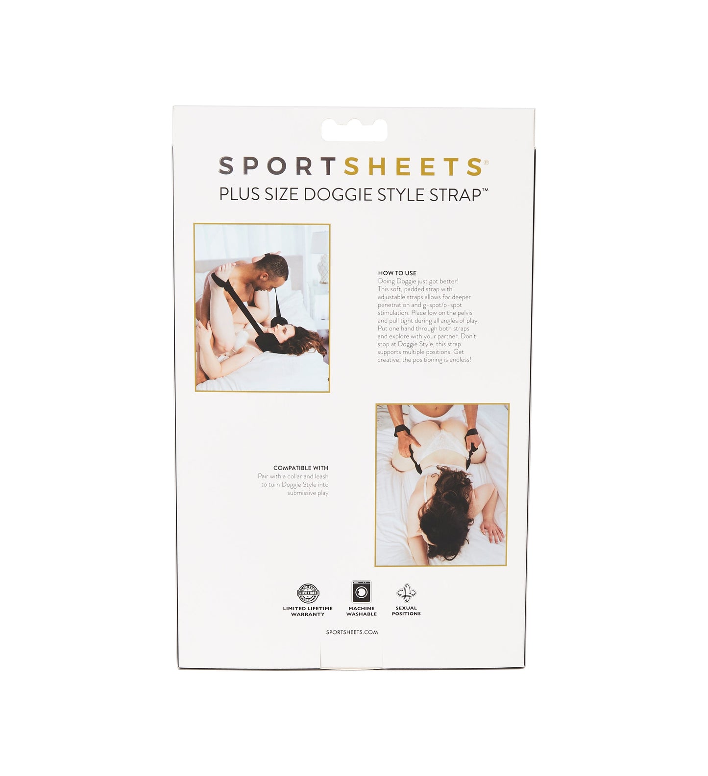 Sportsheets Plus Size Doggie Style Strap