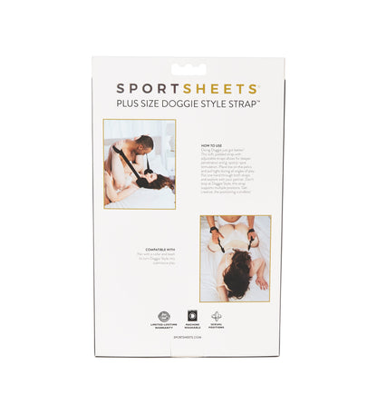Sportsheets Plus Size Doggie Style Strap