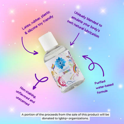 Sliquid Sparkle Pride Lube - 4.2oz