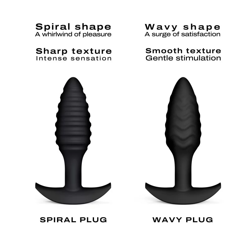 Dorcel Spiral Silicone Anal Plug