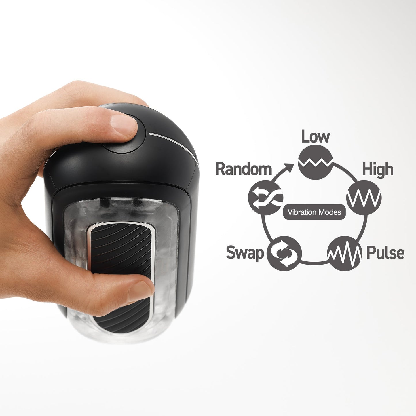 Tenga Flip Zero Gravity Electronic Vibration -  BLACK