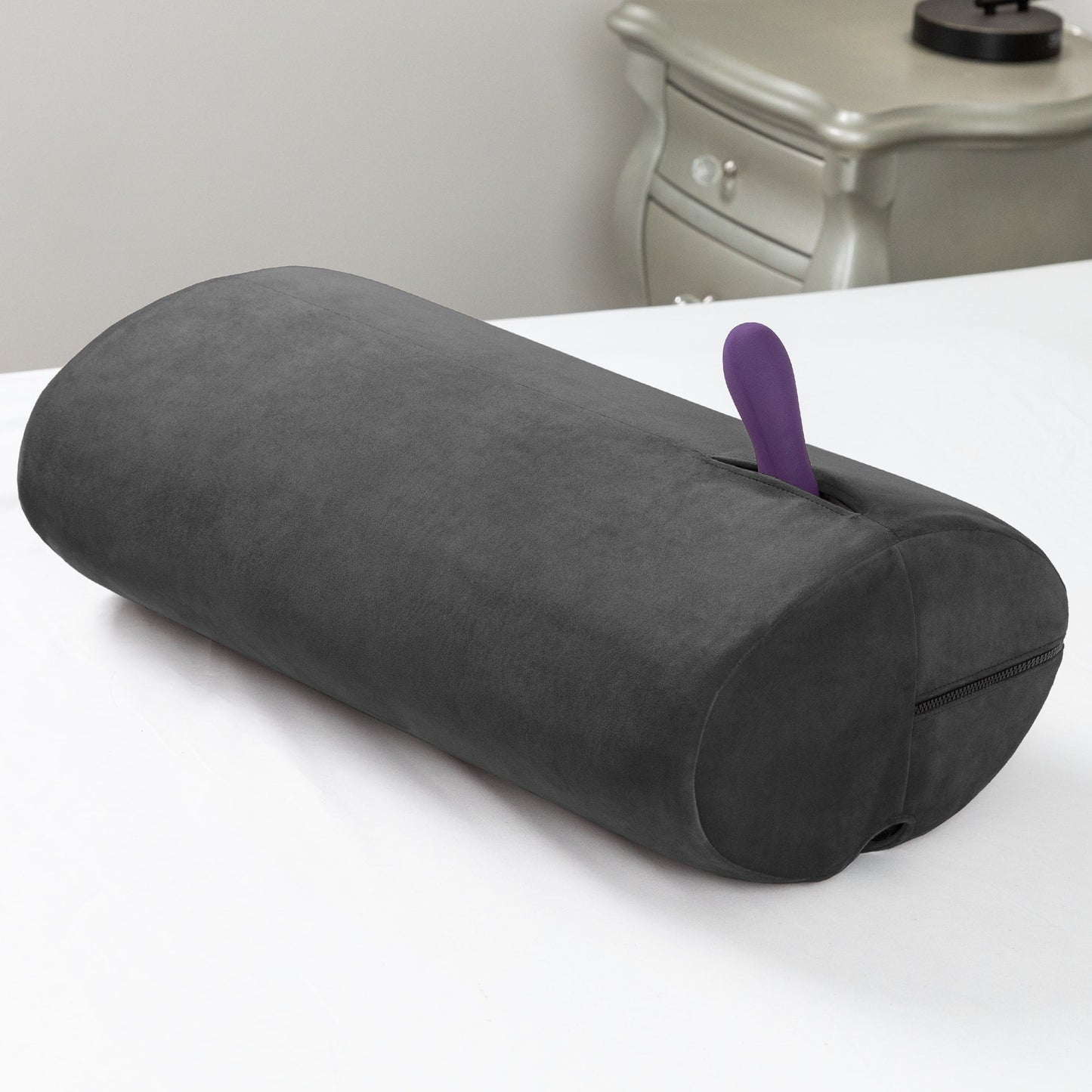 Liberator Wing Sex Toy Mount - Black Microvelvet