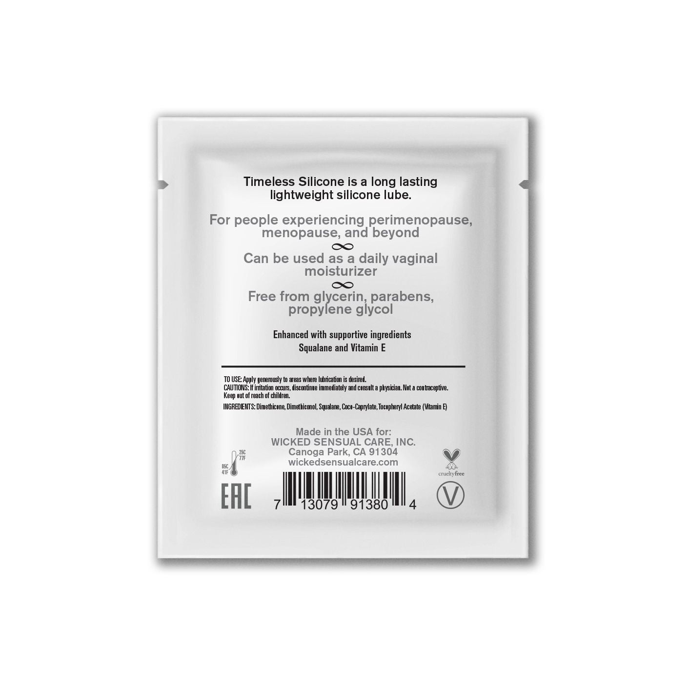 Wicked Simply Timeless Silicone - 0.2 oz / 6 ml