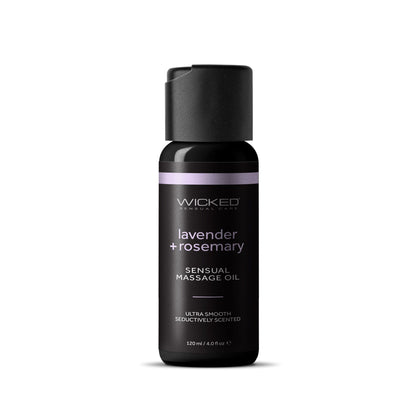 Wicked Lavendar & Rosemary Massage Oil - 4oz